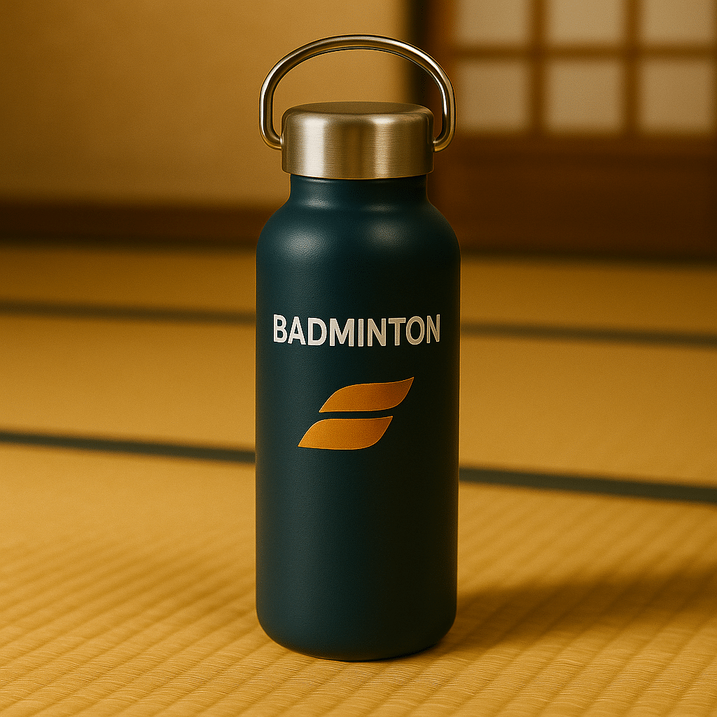 Bannière gourde badminton