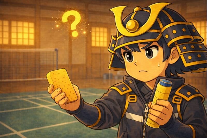 Grip éponge badminton