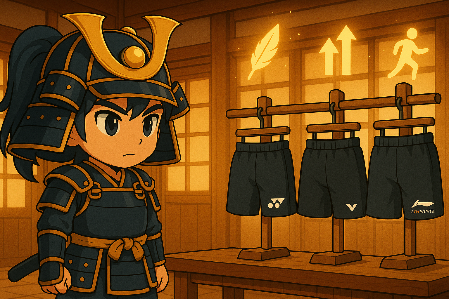 Meilleurs shorts badminton homme