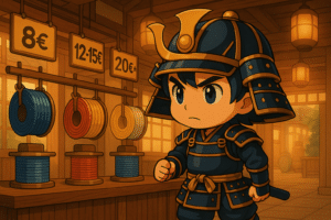 Quel est le prix d’un cordage de raquette de badminton