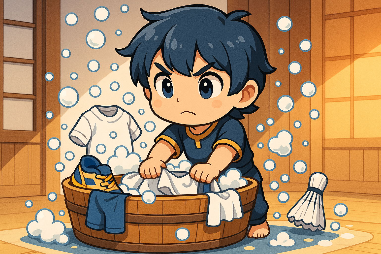 Comment laver badminton