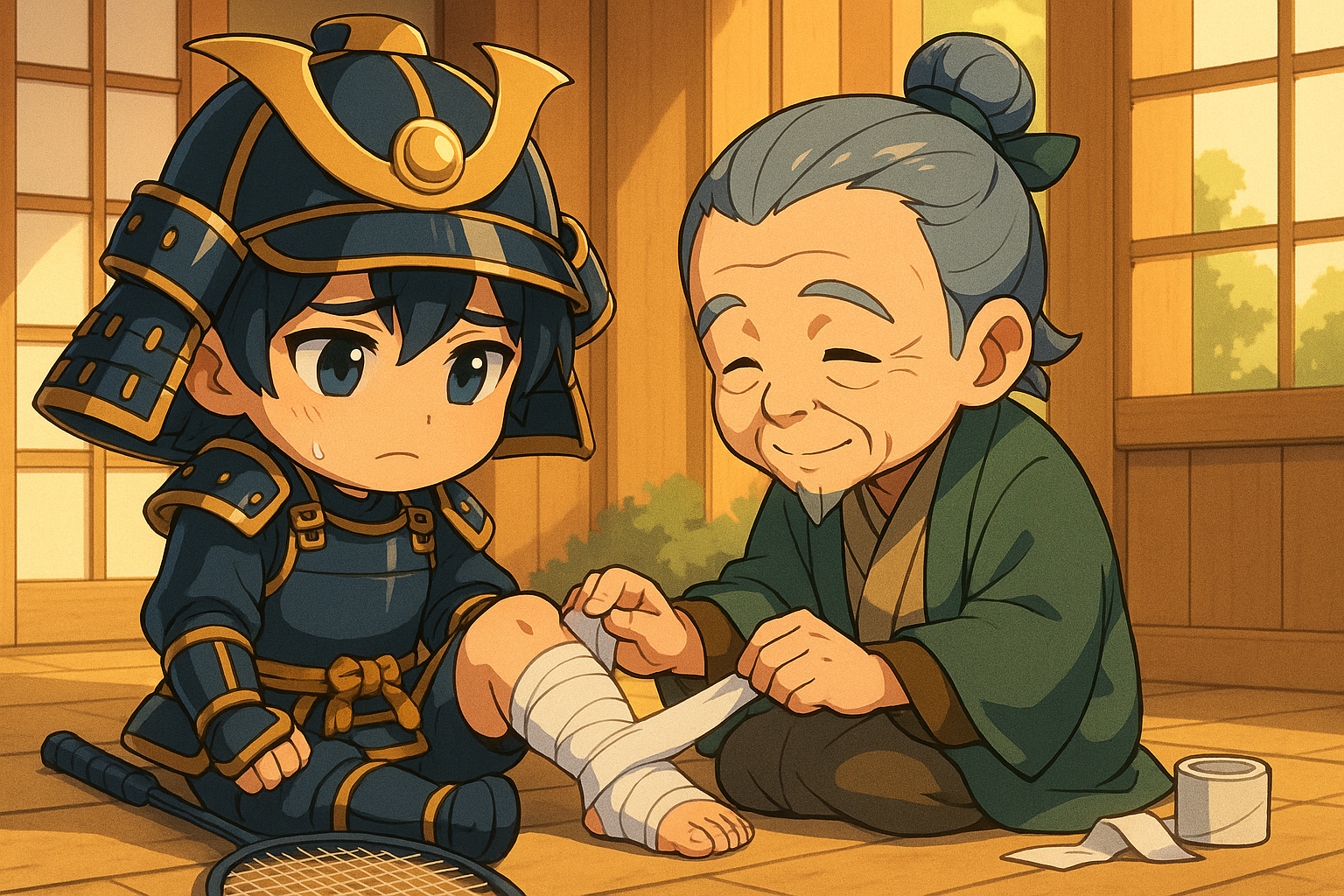 Ligament croisé badminton