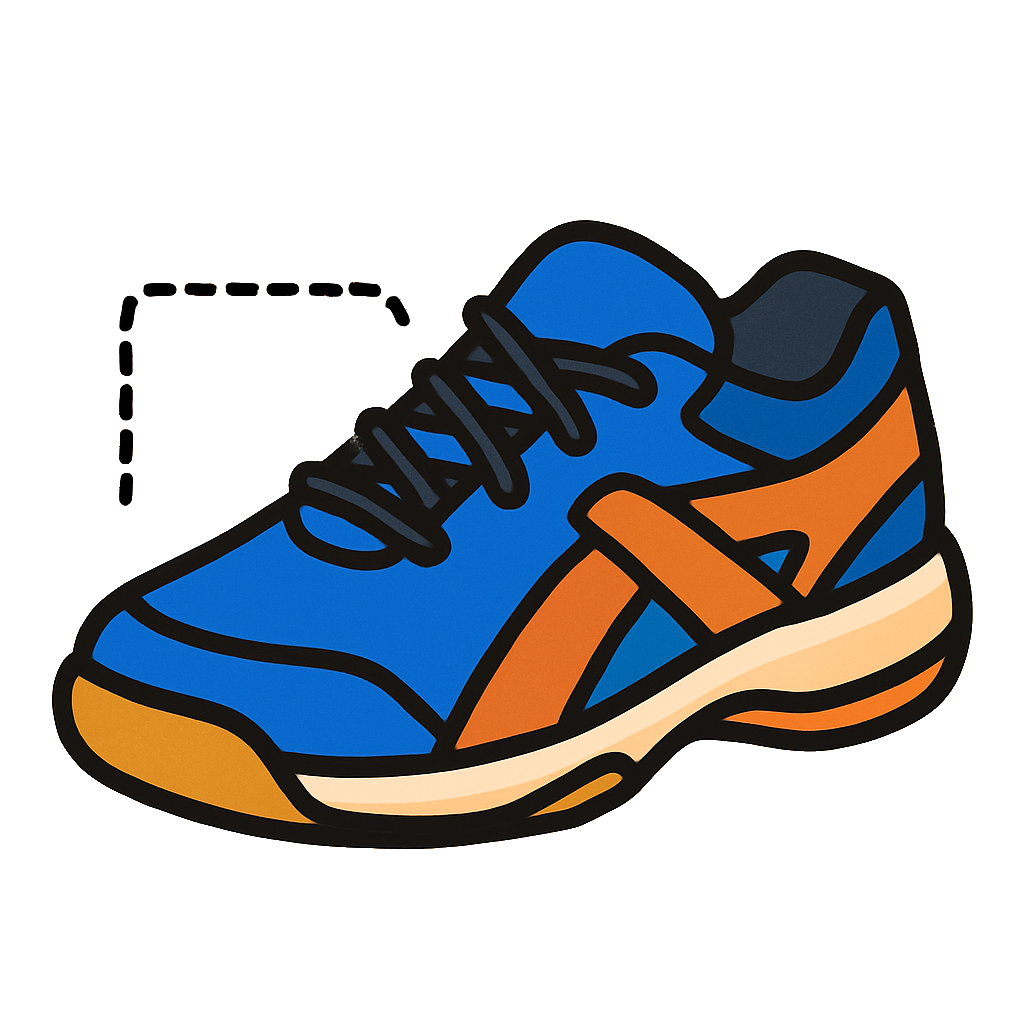 Tige chaussure badminton Tige chaussure badminton