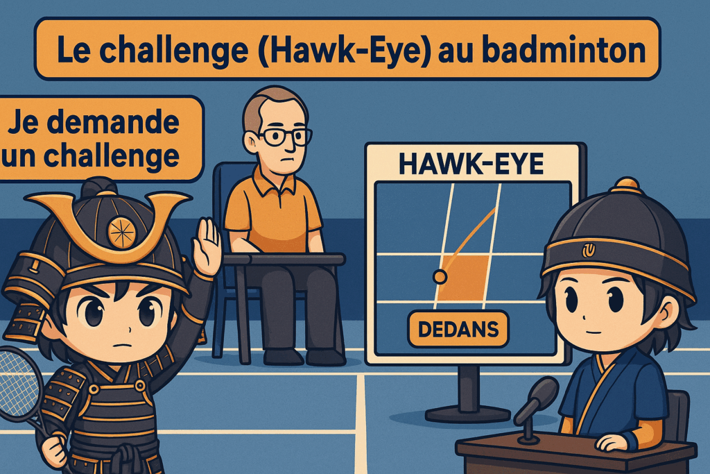 Challenge Hawk Eye Badminton Challenge Hawk Eye Badminton