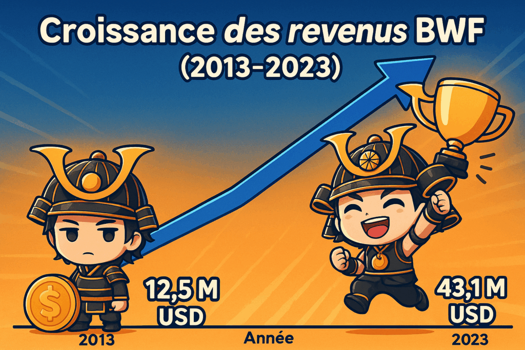 Evolution économie badminton
