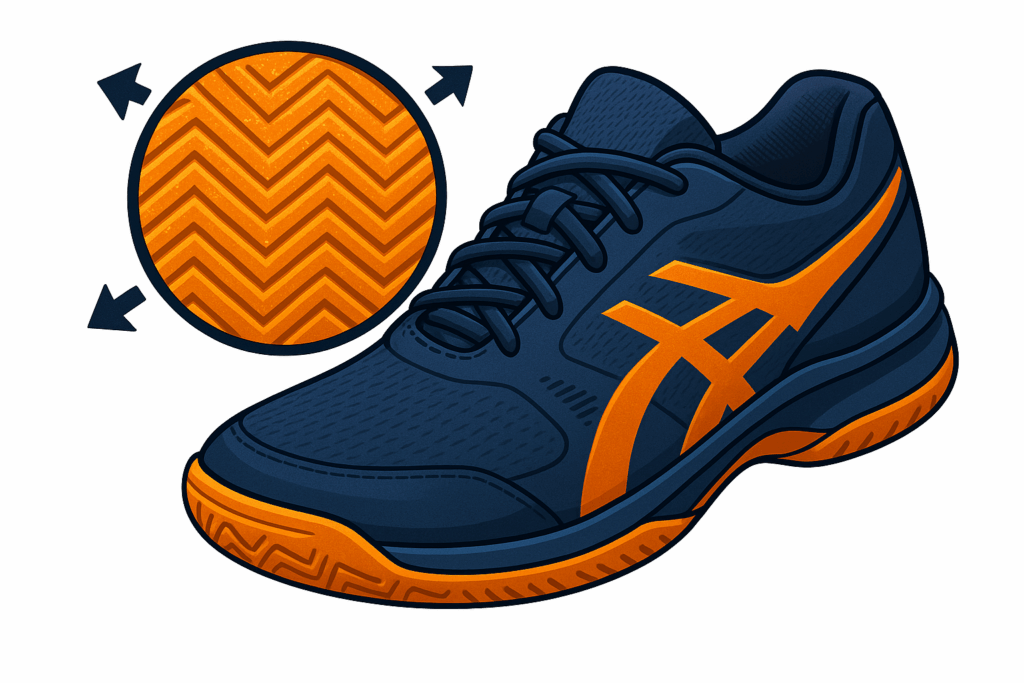 Adhérence chaussure