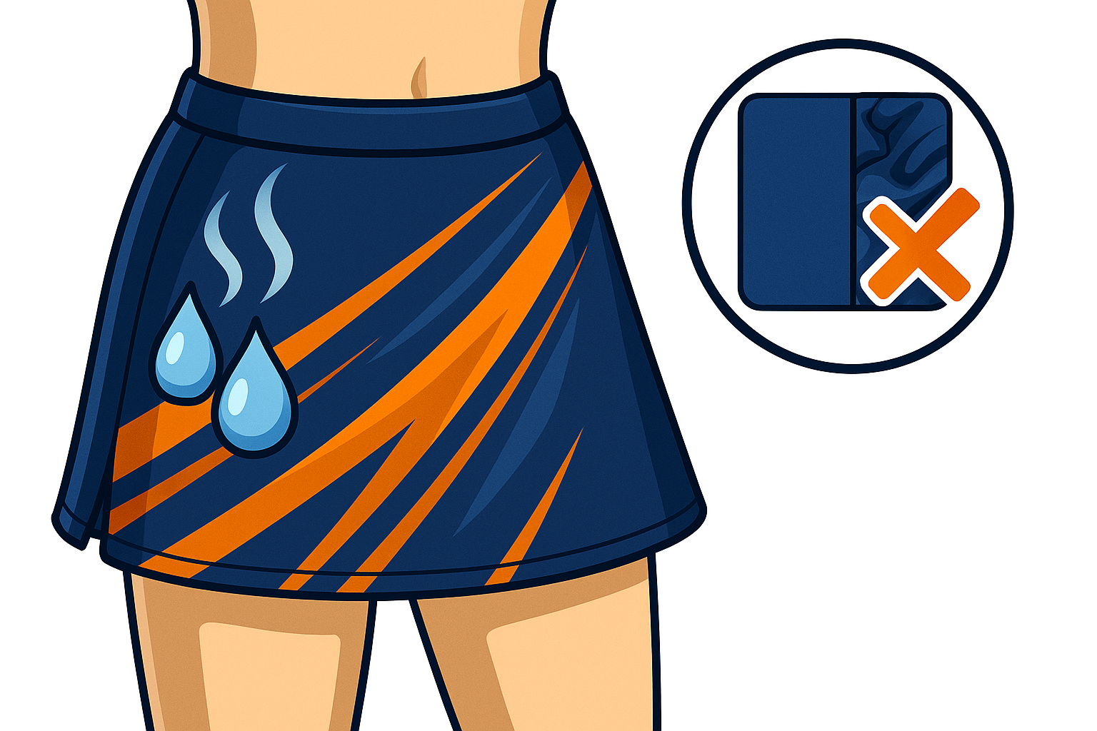 Entretien et durabilité jupe