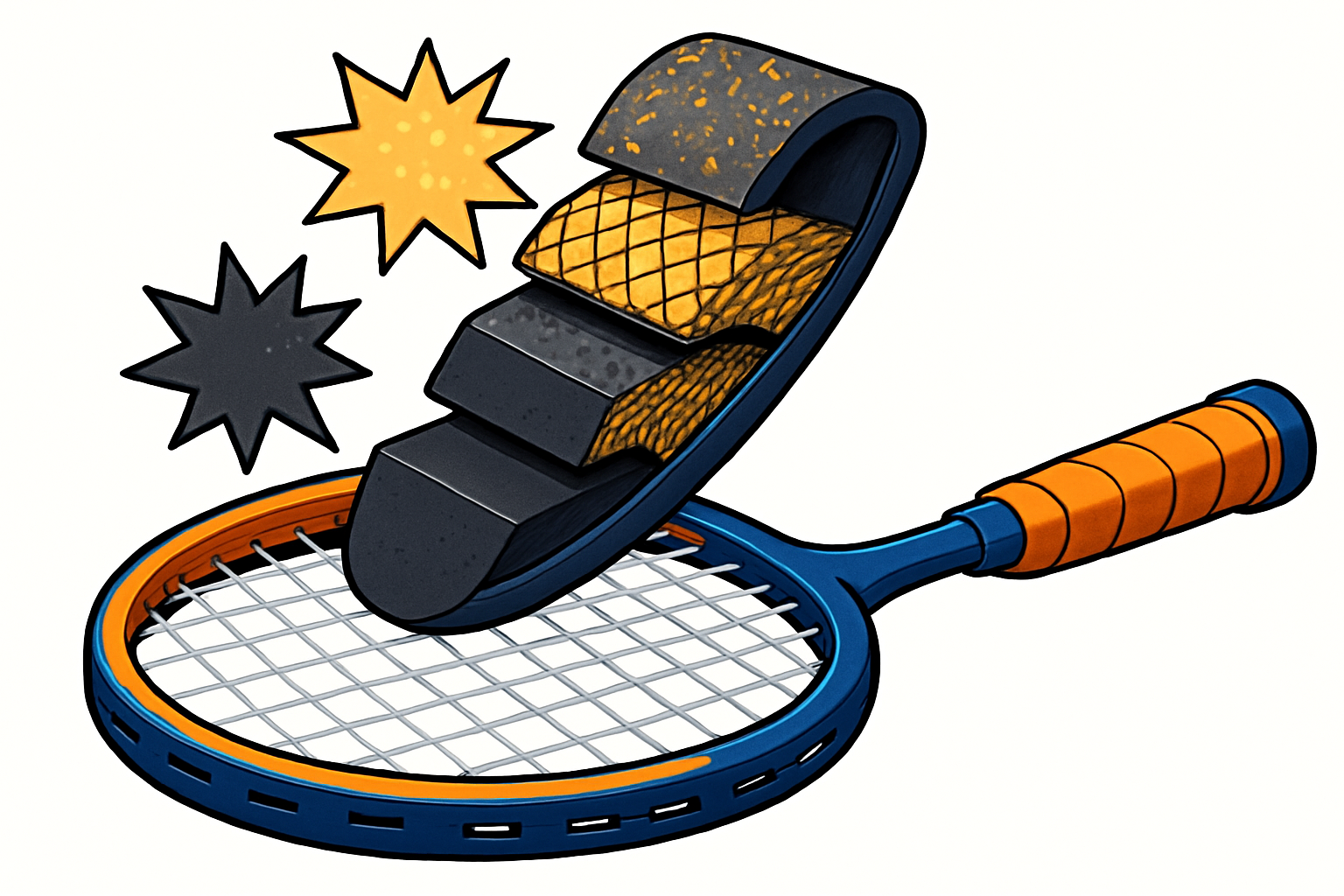 Matériaux raquette Matériaux raquette