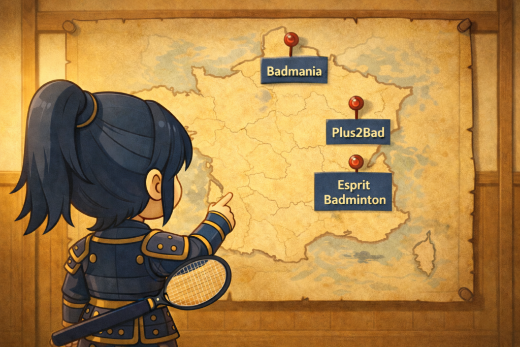 Meilleurs magasins badminton France